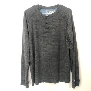 The North Face Longsleeve T shirt Gray Large